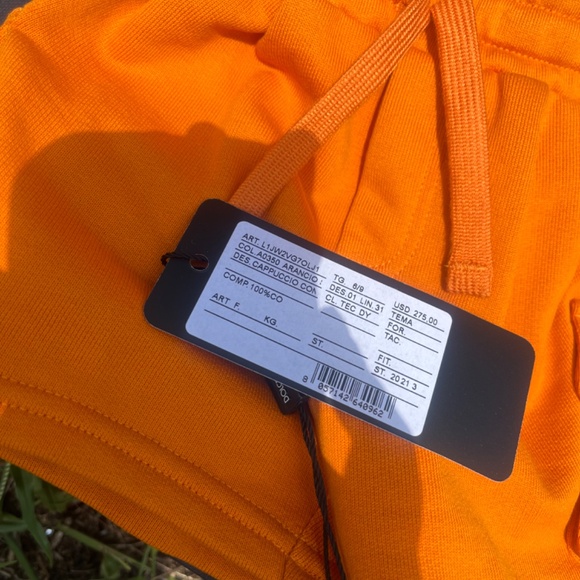 Dolce & Gabbana Infant Logo Patch Track Shorts and Zip-Up Hoodie - Picture 7 of 16